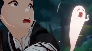 Beautiful 3D transition live2D in Genshin Impact