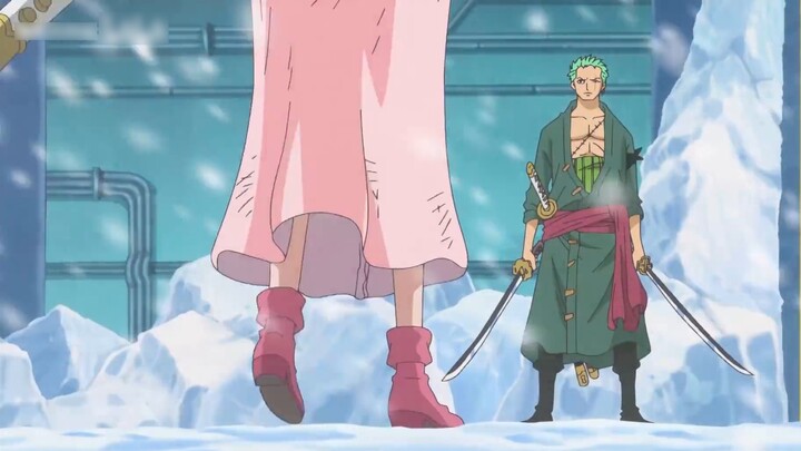 <Remove the redundant parts> Pure battle clip One Piece Battle Clip 1 Punk Hazard Zoro Tashigi VS Mo