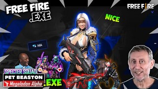 FREE FIRE.EXE - The Megalodon Alpha, Beaston, Specter Squad Exe