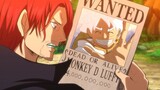 Shanks' Reaction to Discovering that Luffy Defeated Kizaru and Received a New Bounty - One Piece