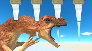 Jump Over Deadly Turbine - Animal Revolt Battle Simulator