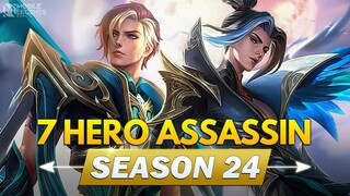 7 HERO ASSASSIN TERBAIK SEASON 24 | Mobile Legends Indonesia