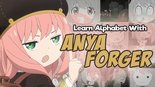 Belajar Alfabet Bersama Anya Forger