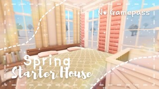 Roblox Bloxburg - No Gamepass Starter Spring House - Minami Oroi