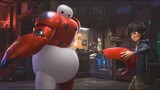 Hiro equips Baymax with armor and a chip programmed with martial arts moves |Animated Movie Recap