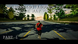 Part 1 | Running Around The Whole Map of Car Parking Multiplayer New Update