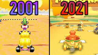 Mario Kart Series - All GBA Cheep-Cheep Island Tracks (2001 - 2021)