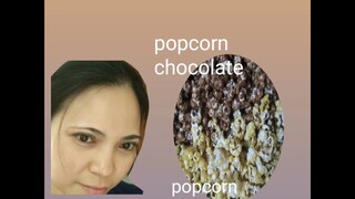 Paano Gumawa Ng popcorn Caramel/chocolate