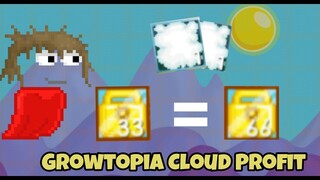 Growtopia 33wls to 66wls Profit Cloud