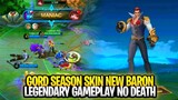 Gord Season Skin New Baron Gameplay | Mobile Legends: Bang Bang