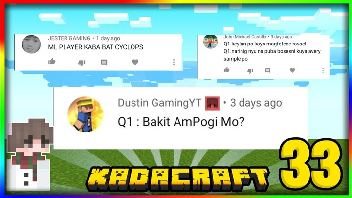 KadaCraft S2 #33 : QnA Episode