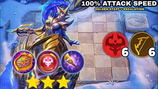 IRITHEL ESCALATION + GOLDEN STAFF = CRAZY ATTACK SPEED & DAMAGE. MUST WATCH!! 6 ABYSS 6 ARCHER