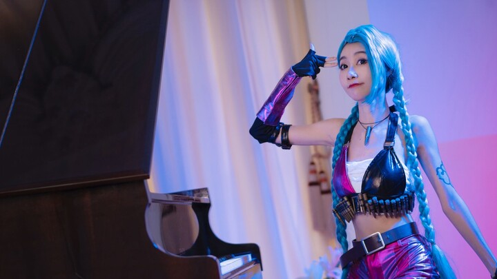 [The Lonely Brave｜Jinx cos] Siapa bilang pahlawan adalah pahlawan yang berdiri dalam terang