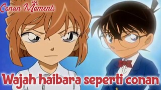 Detective Conan / Case Closed  Wajah Haibara terlihat seperti Conan