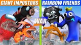 Giant Impostors vs Rainbow Friends Turf War | SPORE