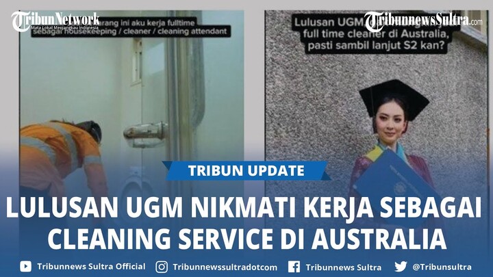 Lulusan Cumlaude di UGM tapi Kerja Bersihin WC di Australia, Dea Mengaku Menikmati Setiap Momen