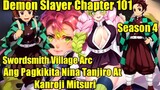 Ang Pagkikita Nina Tanjiro at Kanroji Mitsuri  | Demon Slayer Season 4 Chapter 101