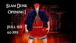 SLAM DUNK Opening 1 スラムダンク (FULL HD/60fps)