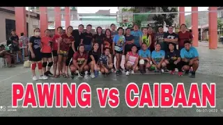 Pawing vs Caibaan Volleyball Game