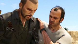 Trevor kills Johnny Klebitz (GTA 5 Sweet Caroline meme)