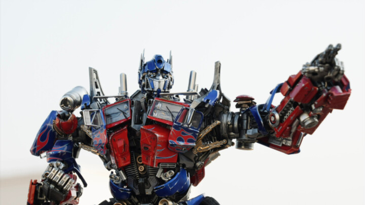 Catatan proses pengecatan modifikasi Transformers 2 DLX Optimus Prime dimodifikasi dari Scream boss