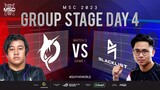[FIL] MSC 2023 Group Stage Day 4  TDK vs BLCK Game 1