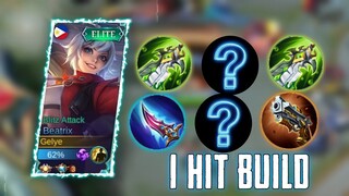 1 HIT BUILD & EMBLEM REVEALED | Top Global Beatrix