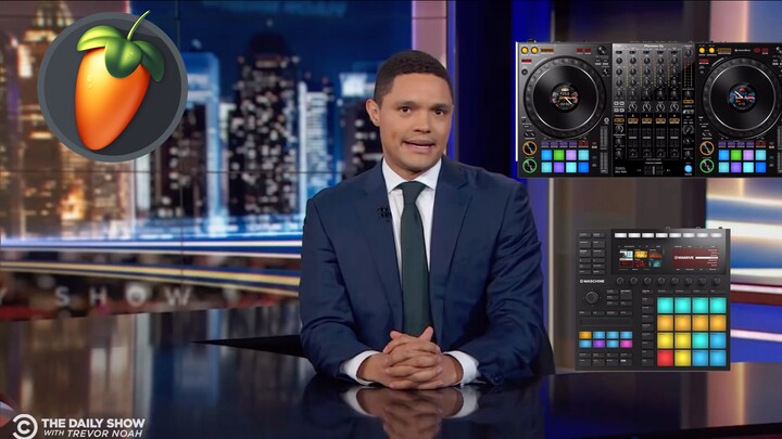 不让我听电音？那就把你做成电音！ （把美脱口秀主持人Trevor Noah 做成电音）