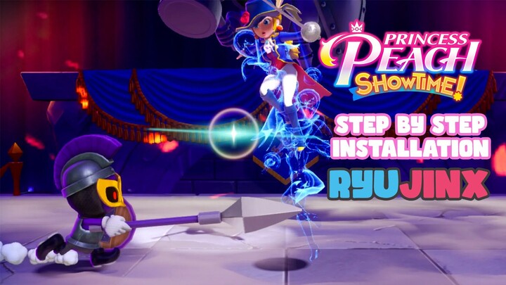Install Princess Peach Showtime! Step by Step on Ryujinx Emulator