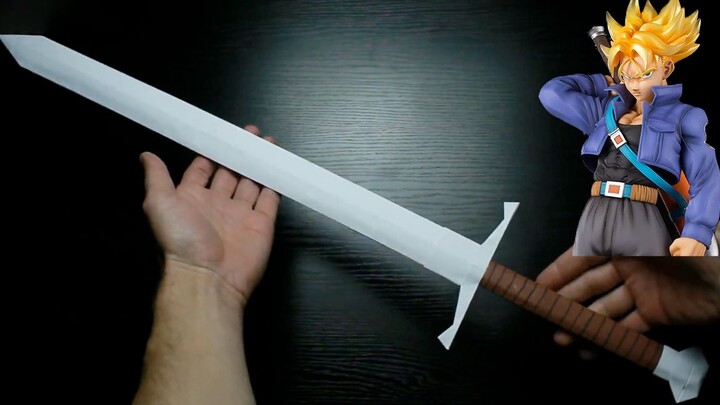 Trunks membunuh semua orang dengan itu! Master origami YouTube mengajari Anda cara membuat Pedang Ha