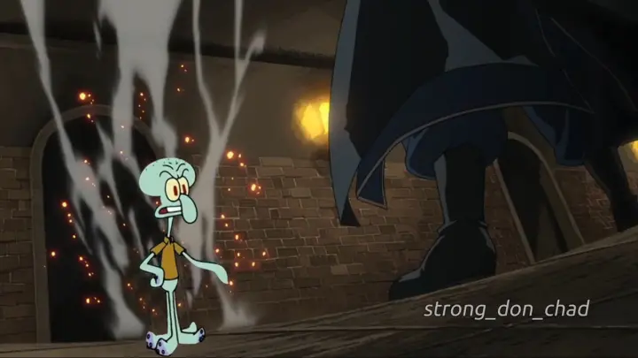 Squidward is such a jerk ­Ъўѓ