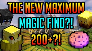 200+ MAGIC FIND IN SKYBLOCK? THE NEW MAX MAGIC FIND! | Hypixel Skyblock Guide