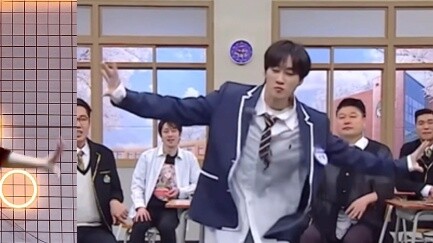 【Eunhyuk】Lee Hyukjae recognizes his brother dance-24k Magic cover