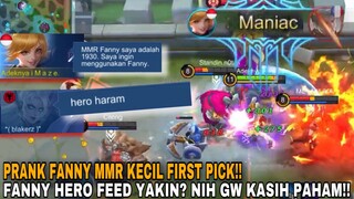 FIRST PICK FANNY GA LIATIN WR AUTO DI BACOTIN! FANNY HERO HARAM KWKW!! PRANK FANNY NGESOT