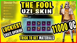 UZI CRATE OPENING 11000 UC | MYSTERIOUS FORCE CRATE OPENING | GET FREE ANNA CHARACTER IN PUBG MOBILE