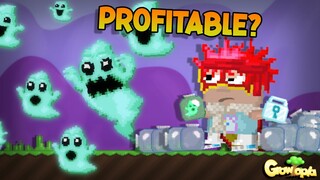 Did Catching Ghosts Will Make You Pro In Growtopia?! #DWPS1