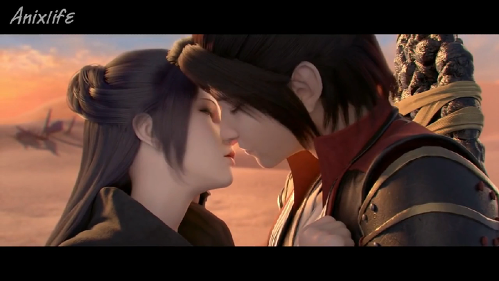 Xiao Yan kiss BATTLE TROUG THE HEAVES