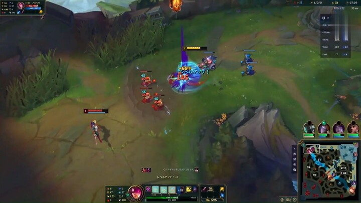 Yone ve sầu thoát xác tấn công riven với lốc và gió #game