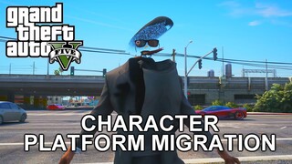 Seamless Character Platform Migration in GTA 5