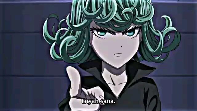 anime kocak momen jedag jedug tatsumaki