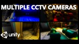 HOW TO MAKE A MULTIPLE CCTV CAMERA EFFECT - MINI UNITY TUTORIAL