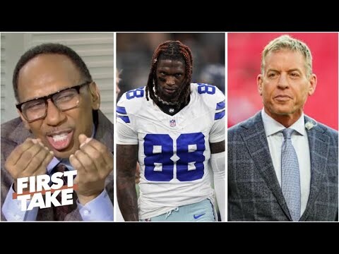 FIRST TAKE | Cowboys are DONE! - Stephen A. on Troy Aikman criticizes CeeDee Lamb, Cowboys WRs