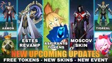 ESTES REVAMP - FREE ASPIRANTS TOKENS - MOSCOV ABYSS SKIN | Mobile Legends #WhatsNEXT Ep.149