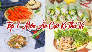 Top Những Món Ăn Cực Kì Thú Vị Làm Trái Tim Rung Rinh