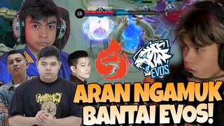 ARAN NGAMUK TAUNT-TAUNT DEPAN BASE EVOS !! AURA VS EVOS MATCH 2 - MPL S13