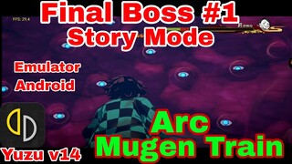 Demon slayer: Kimetsu no yaiba short story mode testing with yuzu emulator android Gameplay #6