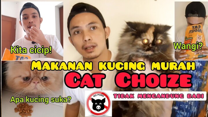 MAKANAN KUCING MURAH DAN BAGUS CAT CHOIZE DRY FOOD - Review makanan kucing