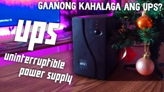 GAANO NGA BA KAHALAGA ANG UPS SA PC? | IPASON AWP 1KVA | ( TAGALOG )