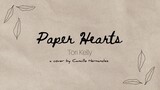 Paper Hearts (Acoustic Cover)