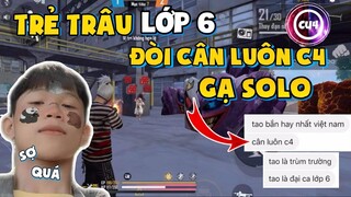 (FreeFire) Đang Chơi Game Bị Trẻ Trâu Lớp 6 Chửi Bắn Gà, Cân Luôn C4 Và Gạ Kèo Solo Và Cái Kết